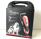 Машинка для стрижки тварин Gemei GM 1023, Тример для грумінгу, фото 6