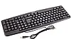 USB дротова комп'ютерна клавіатура CBR KB 107, чорна клавіатура для ПК, фото 6