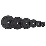 Диски (диски) для штанги сталеві d — 30 мм Zelart TA-7785-1_25 (1 шт. х 1.25 кг), фото 7