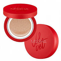 Тональний кушон з матувальним покриттям Missha Velvet Finish Cushion SPF50+/PA+++ ТОН 21, 15g