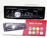 Автомагнітола 1DIN MP3 3228BT RGB+Bluetooth+USB+SD+AUX, Магнітола в машину, фото 5