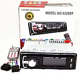 Автомагнітола 1DIN MP3 6298BT FM+2xUSB+SD+AUX+Bluetooth, Магнітола в машину, фото 5