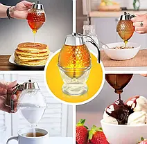 Диспенсер для меду Honey Dispenser, Дозатор для меду та соусів, фото 3