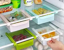Органайзер на холодильник refrigerator shelf, Підвісний контейнер для холодильника, фото 4