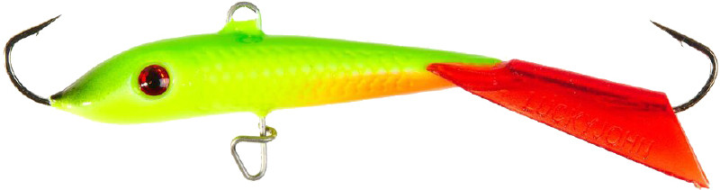 Балансир Lucky John Fin 5 (с тройником) 70mm 20.0g #26RT