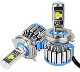 Автолампа LED T1 H7, Лед лампа в фари, Світлодіодна лампа для авто, Світлодіодна лампа для авто, фото 3