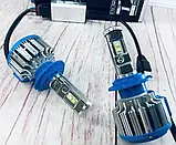 Автолампа LED T1 H7, Лед лампа в фари, Світлодіодна лампа для авто, Світлодіодна лампа для авто, фото 6