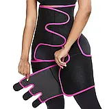 Коригувальний пояс ADJUSTABLE ONE PIECE WAIST BAND, Жироспалювальний пояс, фото 2