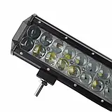 Автофара LED на дах (24 LED) 5D-72W-MIX (300 х 70 х 80), LED балка на авто, Світлодіодна фара, фото 4
