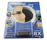 SWIVEL BRITE дзеркало з підсвічуванням для макіяжу, Косметичне дзеркало з LED підсвічуванням, фото 5