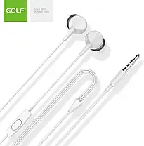 Навушники GOLF M16 провідні, Навушники вакуумні, Гарнітура для смартфона, фото 4