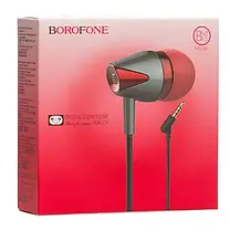 Навушники BOROFONE BM13 провідні, Навушники вакуумні, Гарнітура для смартфона, фото 3