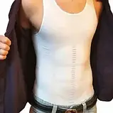 Чоловіча майка Slim'N Lift РОЗМІР S, Чоловіча стягуюча майка S-XXXL, фото 3