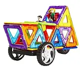 Магнітний конструктор Магнікон МК-40, Розвиваючий конструктор, Конструктор для дітей, Конструктор для дітей, фото 5