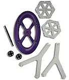 Магнітний конструктор Магнікон МК-48, Розвиваючий конструктор, Конструктор для дітей, Конструктор для дітей, фото 5