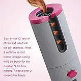 Бездротова авто плойка Hair Curler Automatic 3/4 дюйма, Щипці для локонів, Прилад для укладання волосся, фото 8