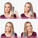 Бездротова авто плойка Hair Curler Automatic 3/4 дюйма, Щипці для локонів, Прилад для укладання волосся, фото 9