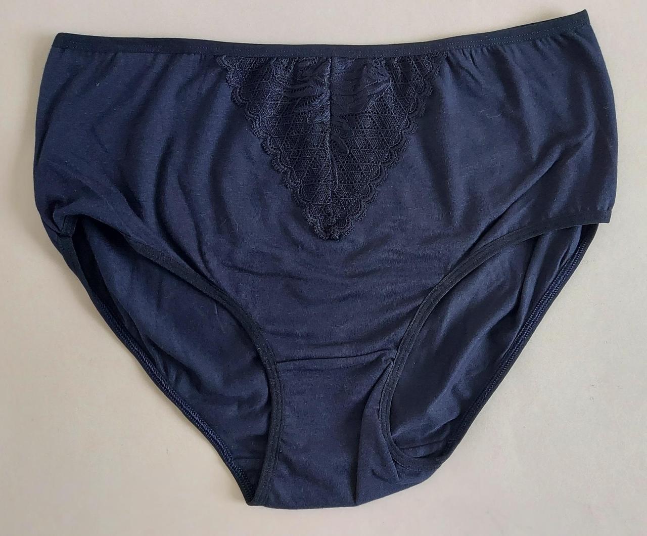 Труси жіночі «ERDO» з гіпюровою вставкою в кольорах, фото 1