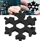 Мультитул викрутка у вигляді сніжинки SNOW FLAKE WRENCH TOOL, Мультиінструмент, фото 4