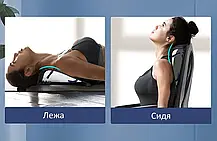 Підтримуючий бандаж Cervical Traction Stretcher Neck Massager, Масажер для шиї та спини, фото 5