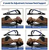 Підтримуючий бандаж Cervical Traction Stretcher Neck Massager, Масажер для шиї та спини, фото 10