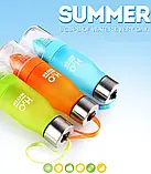 Пляшка ЗЕЛЕНА H2O Water Bottle 650 мл, Пляшка-соковижималка для води і напоїв, фото 3