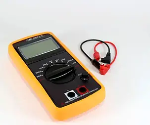 Високочутливий універсальний портативний мультиметр DT CM 9601, цифровий вимірювач ємності, фото 3