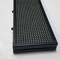 Рухомий рядок 200*23 см білий вуличний, LED табло для реклами, Світлодіодна вивіска, LED табло для реклами, фото 4