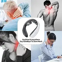 Інтелектуальний шийний масажер Intelligent cervical massage instrument KS-996-2C, Масажер для шиї, фото 6