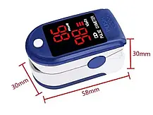 Пульсоксиметр Fingertip Pulse Oximeter LK87, Пульсометр оксиметр на палець, Бездротовий вимірювач пульсу, фото 5