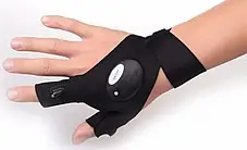 Рукавички з підсвічуванням hand-free light, Рукавичка з ліхтариком, фото 3