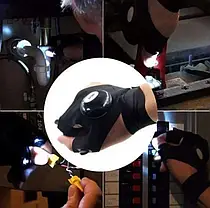 Рукавички з підсвічуванням hand-free light, Рукавичка з ліхтариком, фото 4