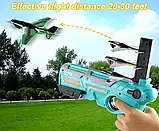 Дитячий пістолет катапульта з літаючими літаками Air Battle, Метальний літак, Іграшковий літачок, фото 8