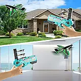 Дитячий пістолет катапульта з літаючими літаками Air Battle, Метальний літак, Іграшковий літачок, фото 9