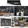 Дошка-стікер для малювання крейдою Black Board Sticker, Дитяча дошка для малювання, фото 8