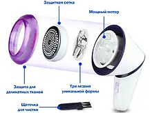 Машинка для видалення катишів Gemei GM 335, Тример для одягу, Апарат від ковтунців, фото 5