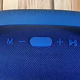 Портативна колонка TiG Boom Box Синя, Блютуз колонка для музики, Блютуз колонка для музики, фото 4
