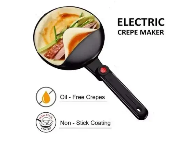 Сковородка для приготовления блинов Sokany SK-5208 Crepe Maker | Электрическая блинница - фото 3 - id-p1496468168