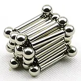 Нео куб стрижні Сірий, Магнітний конструктор, Головоломка неокуб, Головоломка неокуб, фото 7