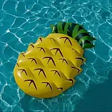Пляжний надувний матрац Ананас 154х88х21 см, Матрац для плавання, фото 4
