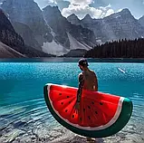 Пляжний надувний матрац Кавун 180х70х20 см, Матрац для плавання, фото 2