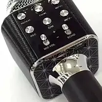 Караоке-мікрофон Wster WS-1688, Бездротовий Bluetooth мікрофон, фото 4