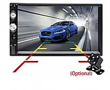 Автомагнітола 2Din MP5 7010B + BT, Магнітола в автомобіль 2 DIN, Магнітофон в машину, фото 8