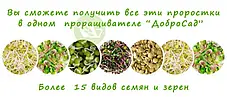 Автоматичний пророщувач насіння ДоброСад (з таймером), Домашня гідропонна установка, Спраутер, фото 4