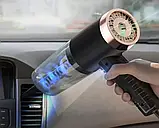 Автомобільний пилосос 2в1 Vacuum Cleaner, Машинний пилосос, Автопилосос на акумуляторі, фото 3