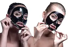 Очищувальна чорна маска для обличчя DEXE Black Mask, Маска для обличчя від чорних цяток, фото 6