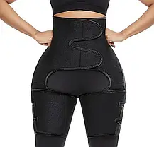 Коригувальний пояс ADJUSTABLE ONE PIECE WAIST BAND, Жироспалювальний пояс, фото 5