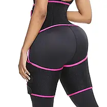 Коригувальний пояс ADJUSTABLE ONE PIECE WAIST BAND, Жироспалювальний пояс, фото 6
