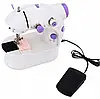 Швейна машинка Mini sewing machine SM-202A 4в1, Машинка для шиття, Домашня швейна машинка, Домашня швейна машинка, фото 7