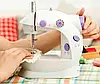 Швейна машинка Mini sewing machine SM-202A 4в1, Машинка для шиття, Домашня швейна машинка, Домашня швейна машинка, фото 8